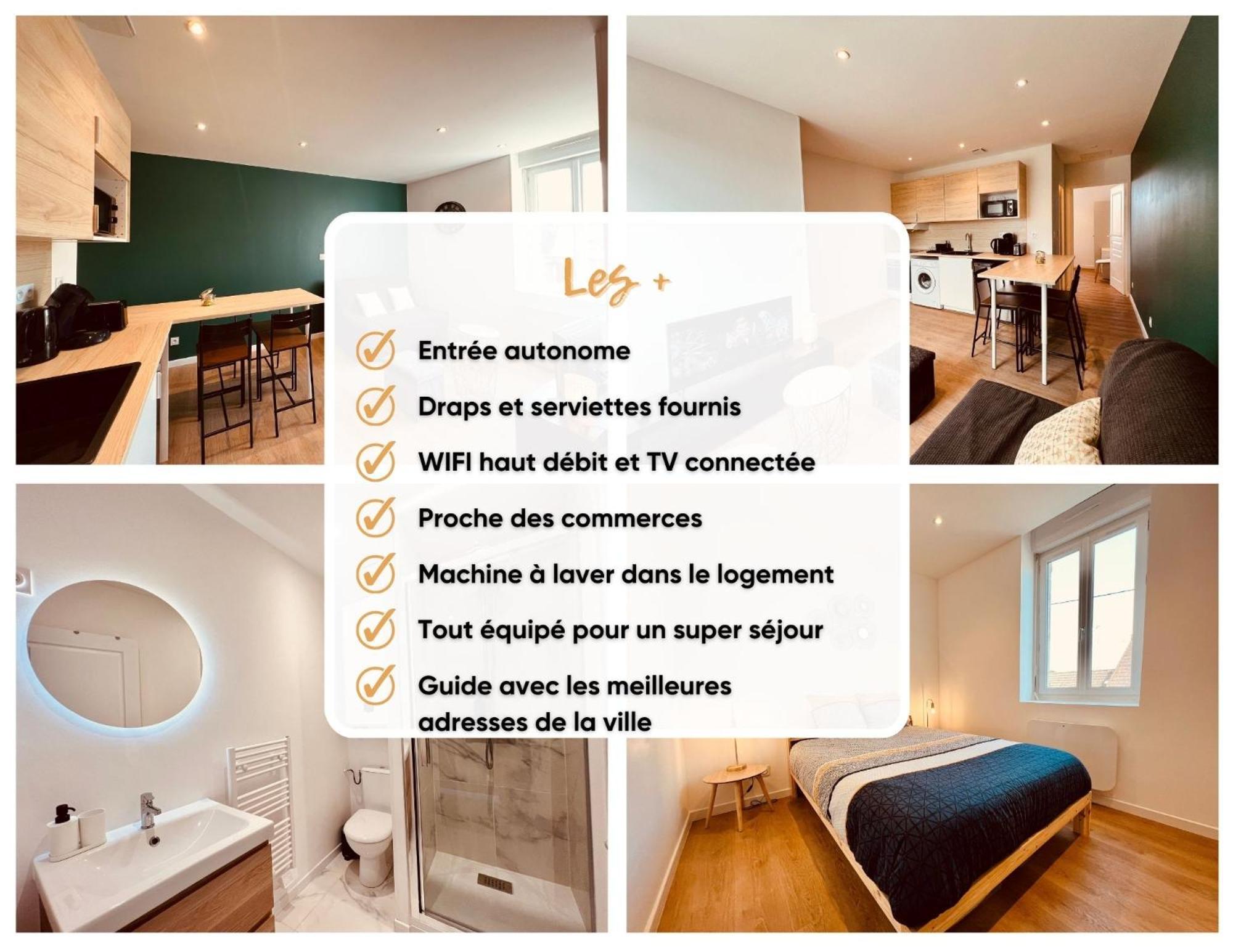 Le Gatsby - Home Homy Montluçon Exteriör bild